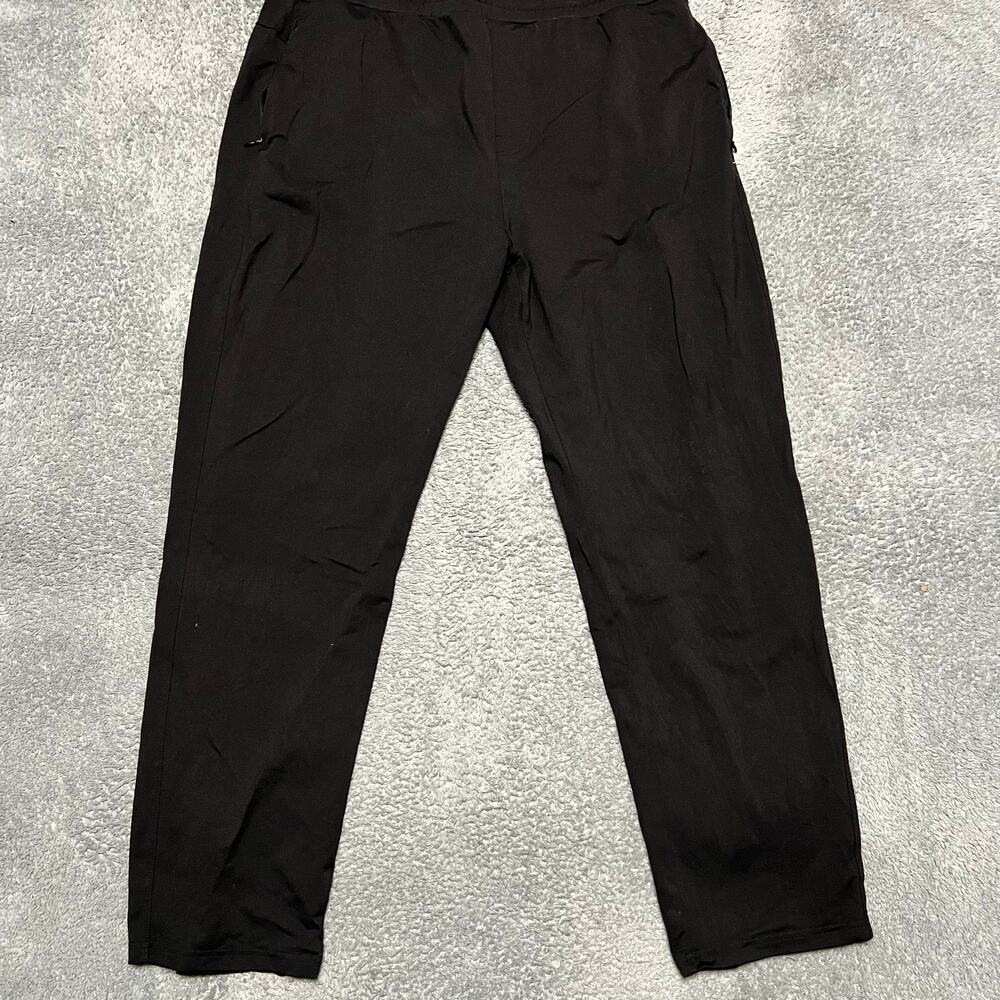 Public Rec All Day Everyday Pants Mens 42 x32 Black Stretch Athletic